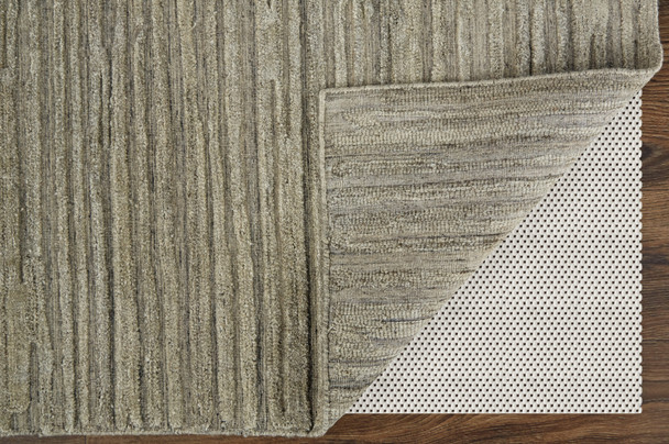 Feizy Braeside T8005 Taupe Gray Area Rug