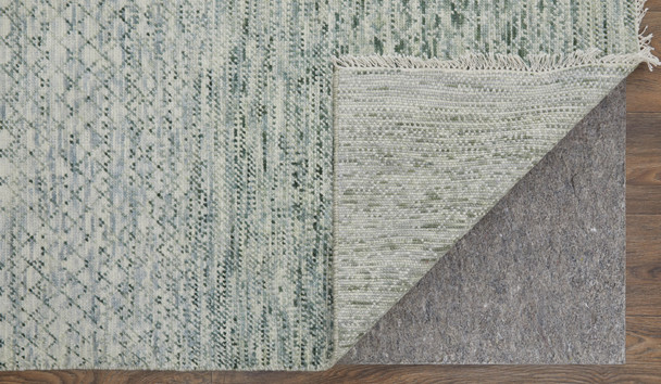 Feizy Branson 69BQF Green Ivory Area Rug
