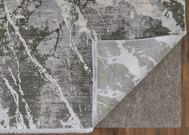 Feizy Cadiz 39N6F Gray Green Taupe Area Rug