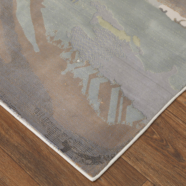 Feizy Clio 39K2F Grey Multi Area Rug