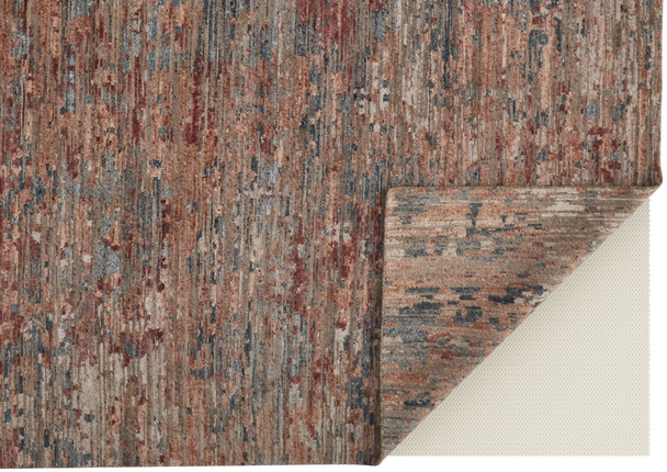 Feizy Conroe 6827F Red Blue Area Rug