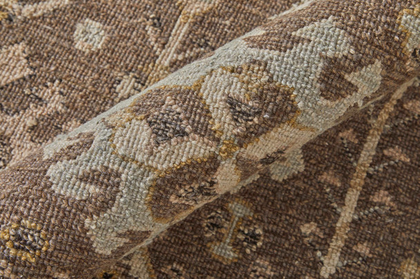 Feizy Corbitt 0610F Brown Ivory Area Rug