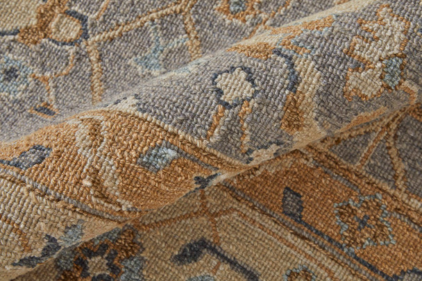 Feizy Corbitt 0611F Gray Gold Area Rug