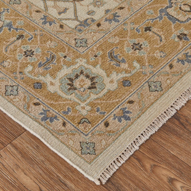 Feizy Corbitt 0611F Ivory Gold Area Rug