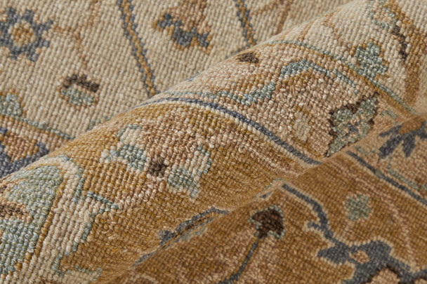 Feizy Corbitt 0611F Ivory Gold Area Rug