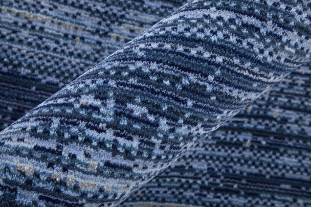 Feizy Deja 39PJF Blue Silver Area Rug