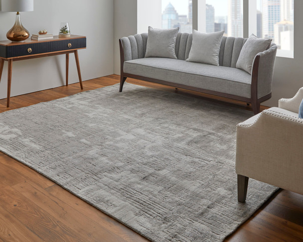 Feizy Eastfield 69Akf Gray Beige Rug