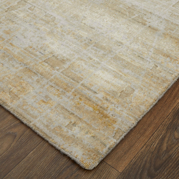 Feizy Eastfield 69FPF Yellow Ivory Gold Area Rug