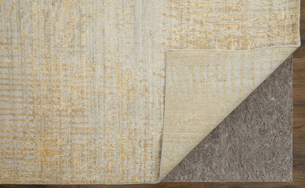 Feizy Eastfield 69FRF Yellow Ivory Gold Area Rug