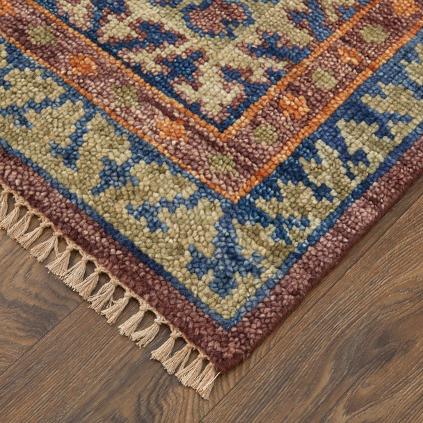 Feizy Fillmore 6929F Red Green Blue Area Rug