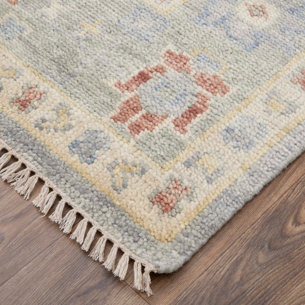 Feizy Fillmore 6954F Blue Taupe Gray Area Rug