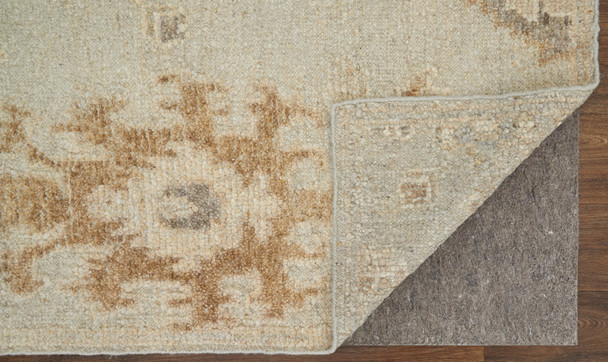 Feizy Grafton 69F9F Tan Ivory Orange Area Rug