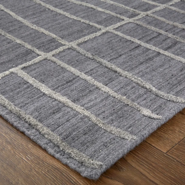 Feizy Haverhill T8000 Gray Silver Area Rug