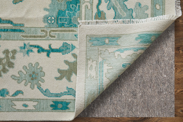 Feizy Karina 69G7F Green Ivory Area Rug