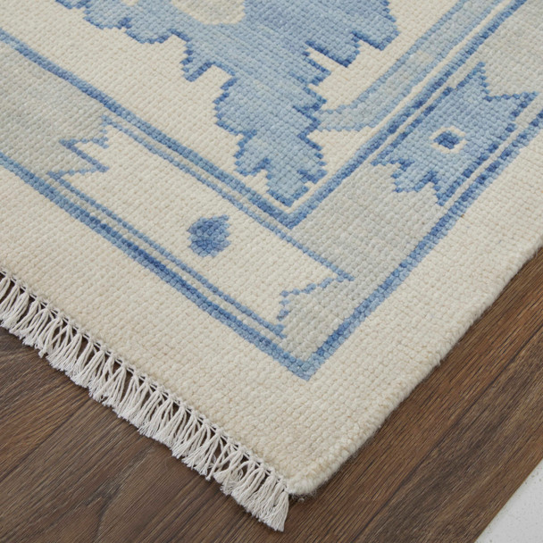 Feizy Karina 69G7F Ivory Blue Area Rug