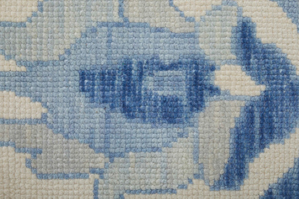 Feizy Karina 69G7F Ivory Blue Area Rug