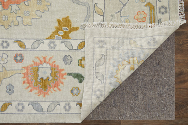Feizy Karina 69GBF Ivory Gold Green Area Rug