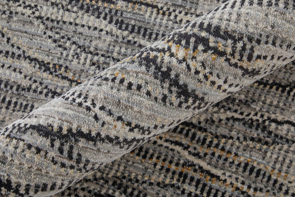 Feizy Sonora 39NXF Gray Ivory Tan Area Rug