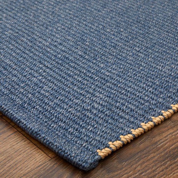 Feizy Theo 0827F Blue Tan Area Rug