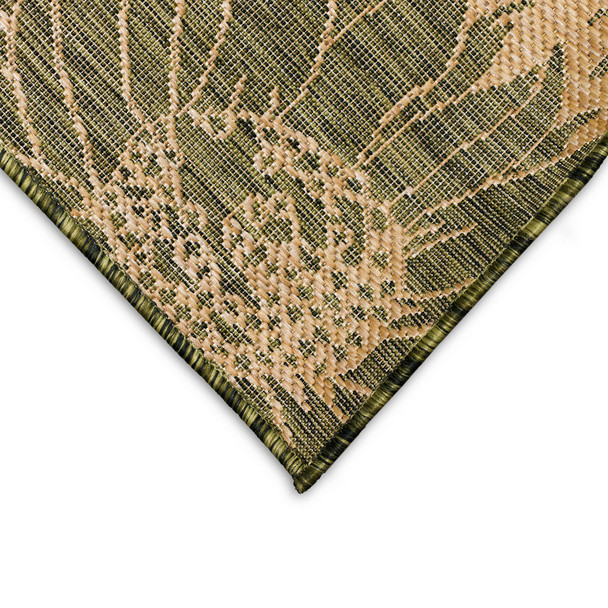 TransOcean Carmel 8483 06 Sunflower Field Green Rug