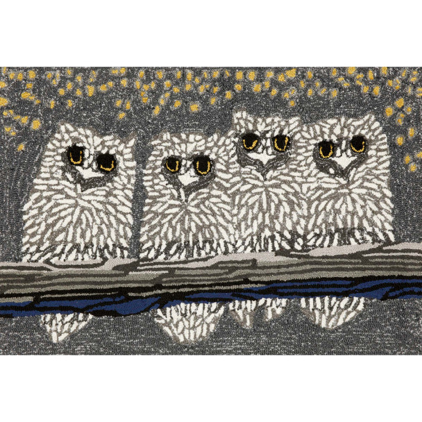TransOcean Frontporch 1443 47 Owls Night Rug