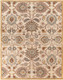 Caesar CAE-1012 Beige Gold Rug by LivaBliss