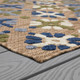 Karastan Cabana R1268 416 Cocoa Beach Multi Rug
