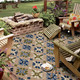 Karastan Cabana R1268 416 Cocoa Beach Multi Rug