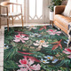 Dalyn Tropics TC6 Black Rug