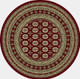 Dynamic Ancient Garden 57102-1293 Red Beige Rug