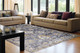 Dynamic Mabel 4092-599 Navy Multi Rug