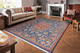 Dynamic Wade 18607-539 Navy Red Multi Rug
