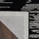 Michael Amini Ma30 Star SMR02 Black Ivory Rug