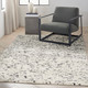 Nourison Calvin Klein CK042 Billows BIL01 Ivory Black Rug