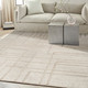 Nourison Calvin Klein CK045 Impressions IMP01 Silver Rug