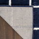 Nourison DKNY West End Ave WTE01 Navy Ivory Rug