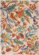 Nourison Home Allur ALR09 Ivory Multicolor Rug