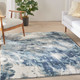 Nourison Home American Manor AMR03 Blue Ivory Rug