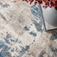 Nourison Home American Manor AMR04 Ivory Blue Rug