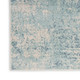 Nourison Home Astra Machine Washable ASW07 Blue Ivory Rug