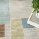 Nourison Home Astra Machine Washable ASW09 Blue Green Multi Rug