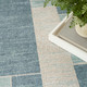 Nourison Home Astra Machine Washable ASW09 Blue Ivory Rug