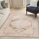 Nourison Home Astra Machine Washable ASW11 Beige Rug