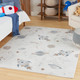 Nourison Home Astra Machine Washable ASW18 Ivory Multicolor Rug