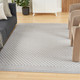 Nourison Home Care Free CAF02 Light Grey Rug