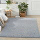 Nourison Home Cozy Shimmer CSH01 Slate Gold Rug