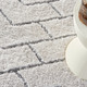 Nourison Home Dreamy Shag DRS03 Ivory Grey Rug