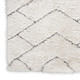 Nourison Home Dreamy Shag DRS03 Ivory Grey Rug