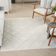 Nourison Home Easy Care NES01 Ivory White Rug