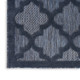 Nourison Home Easy Care NES01 Navy Blue Rug